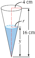 Enligt Newton är kraften F = m. Bestäm erforderlig kraft då massan 5 kg svänger enligt = ÅÅÅÅÅÅÅÅ 00 sin 4t + ÅÅÅÅ p 4 m.