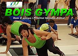 O fritid Fritidskalender Bois erbjuder tillsammans med Nordic Wellness gympaträning i Prioritet Serneke Arena!