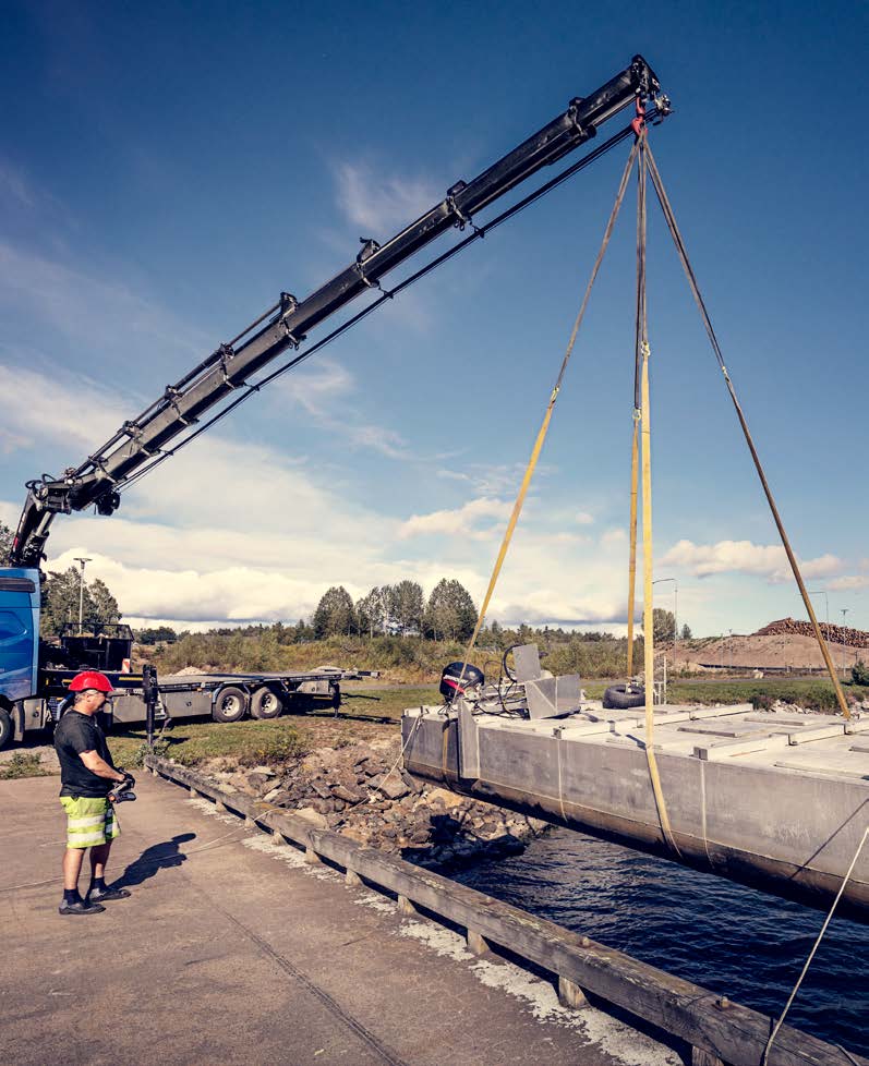 Med min HIAB-kran gör jag jobbet rätt från