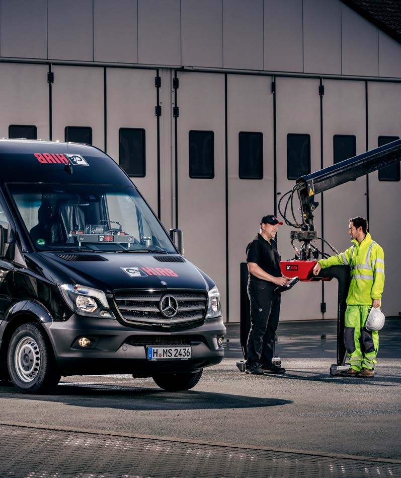 Försäljnings- och servicenätverk Hiab:s globala nätverk har ett brett tjänsteutbud som sörjer för kontinuerlig, pålitlig och hållbar drift av vår utrustning.