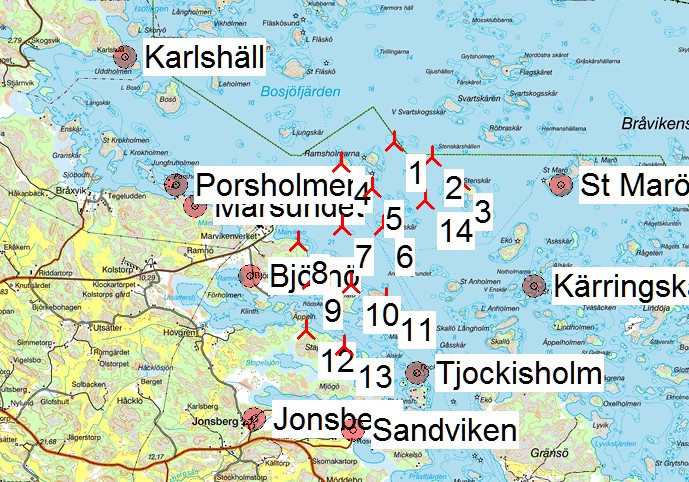 NORD000 - Huvudresultat Beräkning: Ljud N000Typ: Svenska regler Förutsättningar Väder stabilitet Relativ fuktighet 0,0 % Lufttemperatur,0 C Höjd för lufttemperatur,0 m Stabilitets parametrar