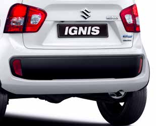 NYA IGNIS EN SUZUKI IN I MINSTA DETALJ Titta närmare på nya Ignis, Suzukis långa erfarenhet av SUV-design talar sitt tydliga språk i linjer och