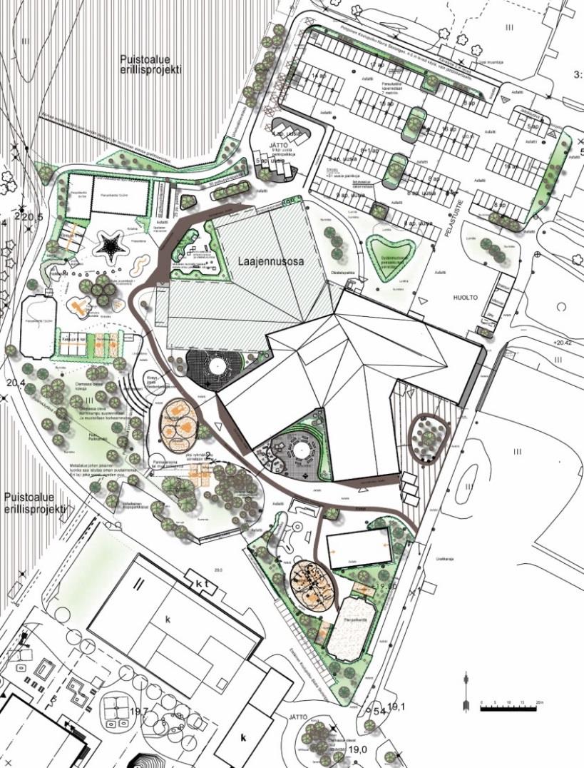 I denna projektplan presenteras den andra fasen av utbyggnaden av Nickby Hjärta, för 300 lågstadieelever och 50 förskoleelever samt byggandet av en nödvändig, cirka 900 m2 stor gymnastiksal och de