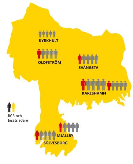 Bakgrund Räddningstjänsten Västra Blekinge är ett kommunalförbund som består av Karlshamns, Sölvesborgs och Olofströms kommuner.