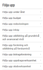 T3 (sept-dec) HÖST- DIALOGEN BUDGET SAMLAD ÅRSUPP- FÖLJNING ÅRSREDOVISNING BUDGETUNDERLAG HANDLINGS- OCH VERKSAMHETSPLANER RISKANALYS INTERNUPPFÖLJNING T2 ANSLAGSFÖRDELNING OCH KOSTNADS.