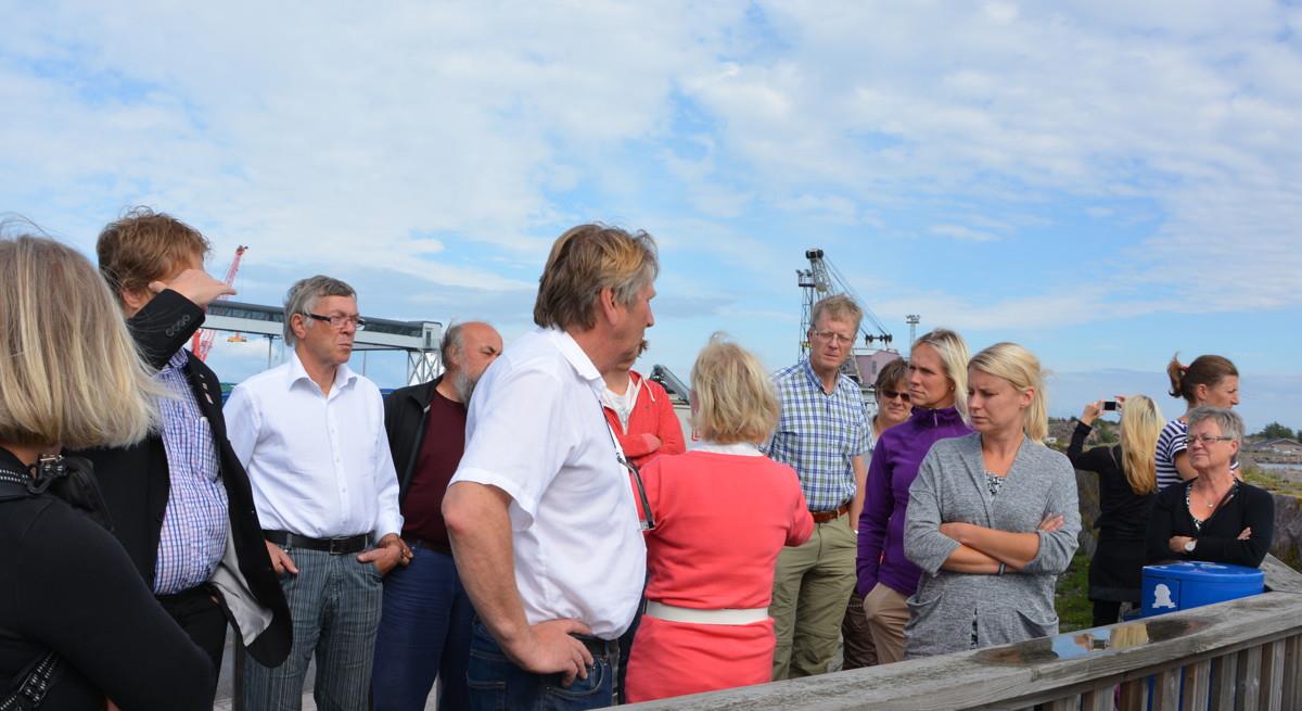 Hand i hand över havet, del II LAG och kansli från Nedre Dalälven på besök i Pomoväst.