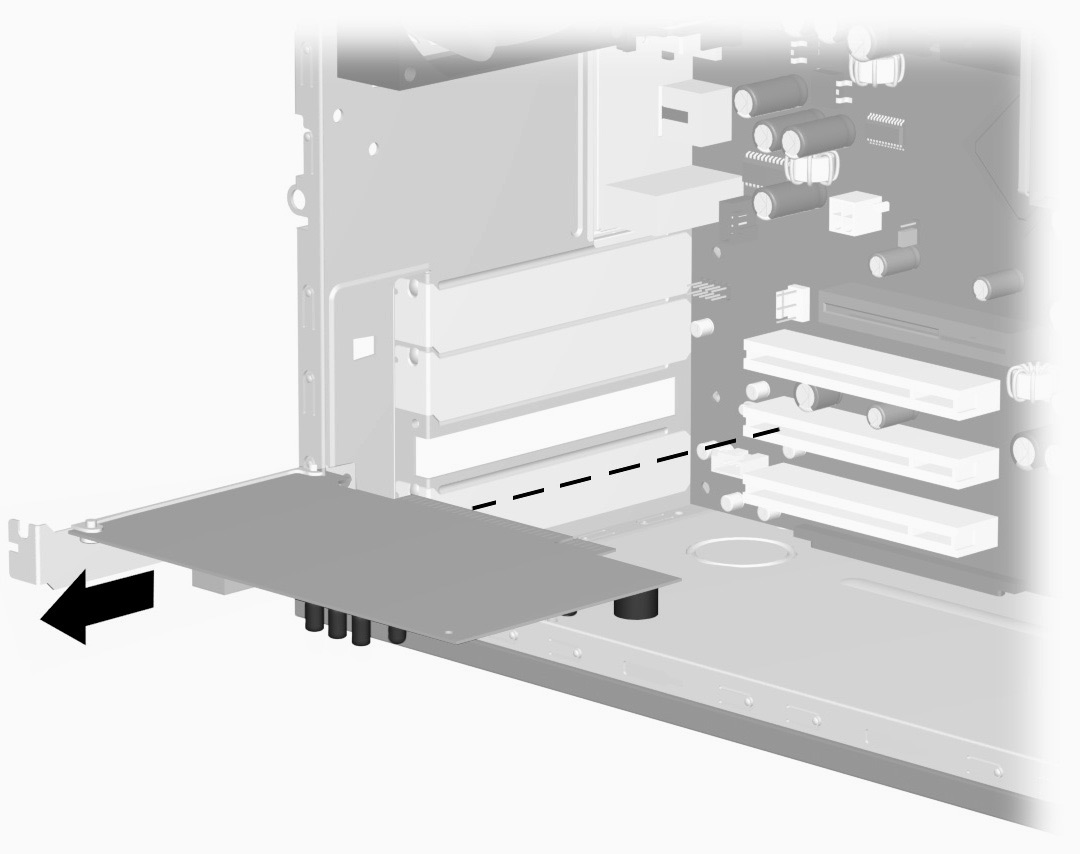 Uppgradera datorn 3. Leta upp kortplatserna på moderkortet för S- eller 8000-serien. Om du har 8000-serien går du till steg 4.