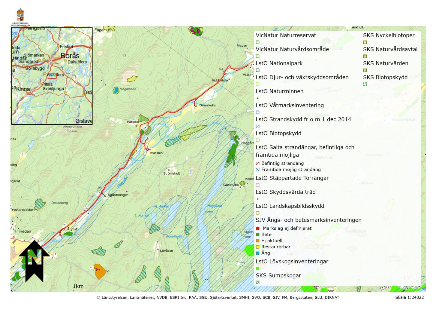 Sammanställning Nummer Område Ungefärlig koordinat (SWEREF99 TM) 1 SVO naturvärden N6387810,02 E375653,56 2 Ängs o betesmarkinventering N6387744,13 E375524,43 3