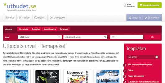 GRATIS för dig och dina elever! Välj bland 100-tals olika material Informationsmaterial för studie- och yrkesvägledning! Fyll på hyllorna med nya SYV-material.