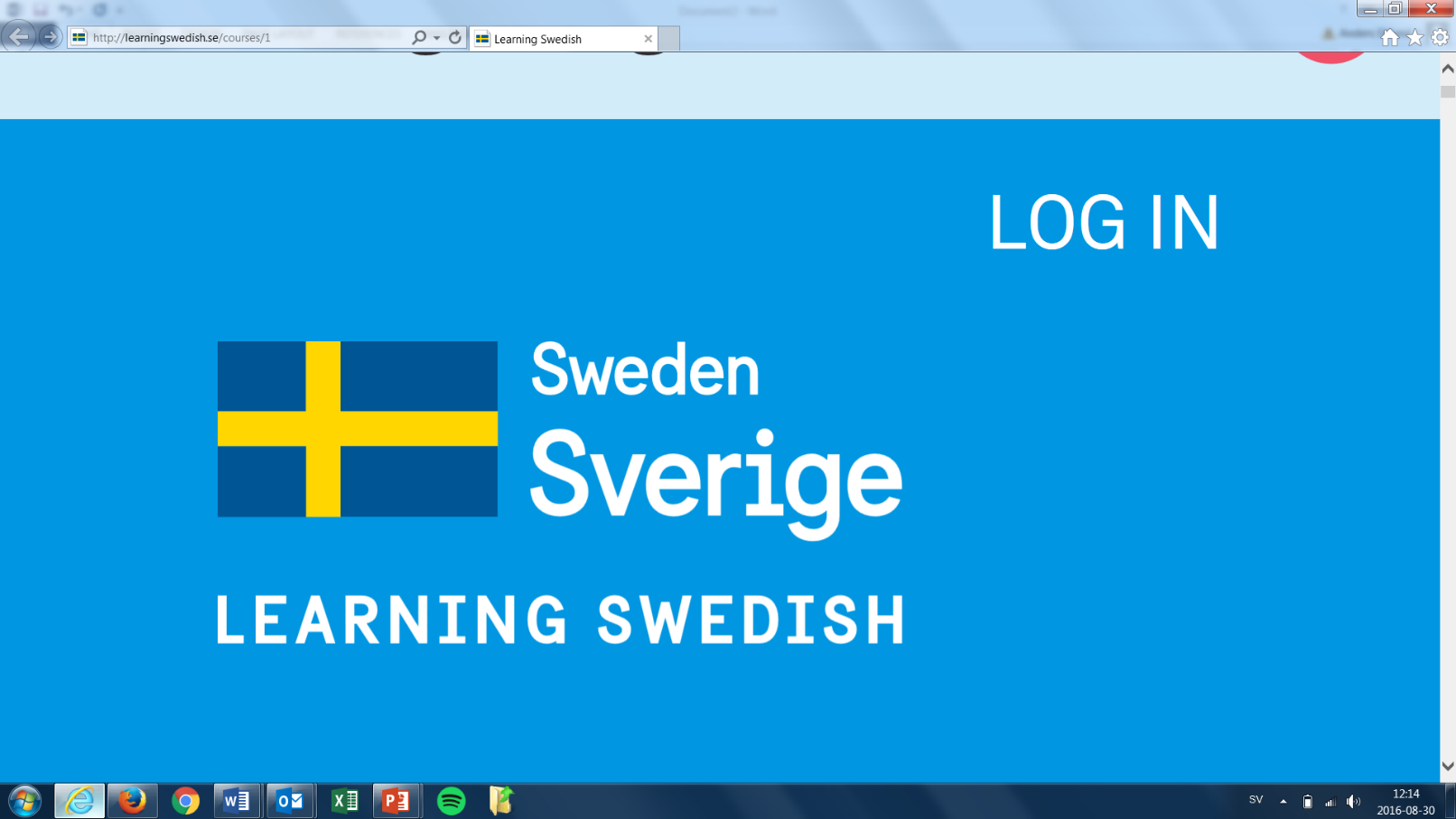 http://learningswedish.se/courses/1 https://vimeo.