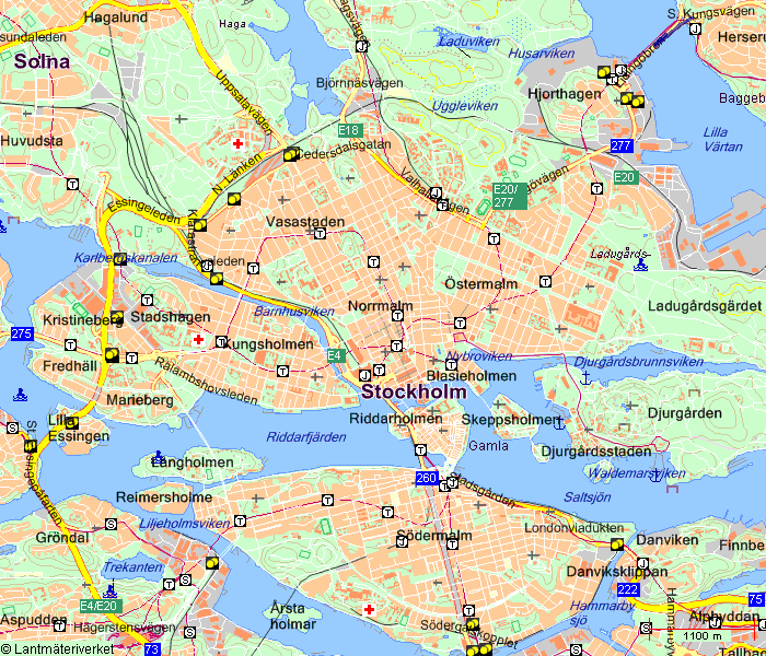 BILAGA A RAPPORT 32 (116) 5 Omgivningsbeskrivning Stockholms stad bildar centrum i Stockholmsregionen med drygt 1,7 miljoner invånare.