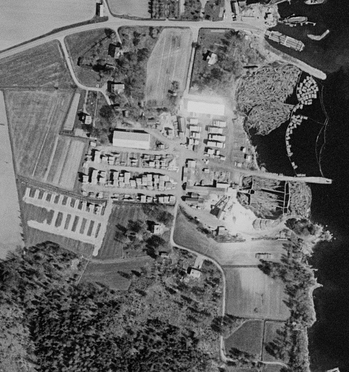 Sundet tidigare en del av sågverksområdet Sågverk fram till ca1975 Doppning av virke på 1960- och 1970-talet för att undvika blånad på träet (svamptillväxt) Doppningspreparatet innehöll klorfenoler