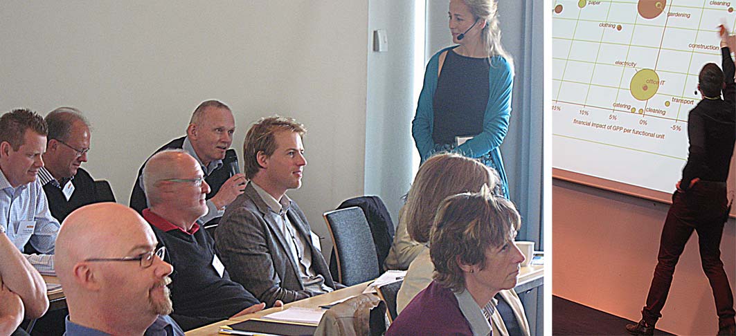 6) Slutseminarium På MILOUs slutseminarium den 20 maj 2010 i Helsingborg fick deltagarna del av projektets resultat samt miljöanpassad offentlig upphandling från ett europeiskt perspektiv ner till