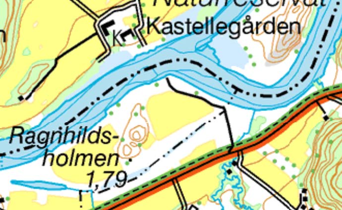 Metaller i vattendrag 2012 R 2013:2 24. Grimåsbäcken Lokal: Nedre X-koord: 6415538 Y-koord: 318860 Top.