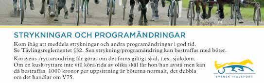 AVD OMSÄTTNING ATT UTDELA SYSTEM UTDELNING 6 RÄTT UTDELNING RÄTT UTDELNING RÄTT SEGRARE KVARVARANDE VÄRDE AVD SEGRARE KVARVARANDE VÄRDE 6 OMSÄTTNING DD- AVD SEGRANDE HÄST VINNAR AVD SEGRARE