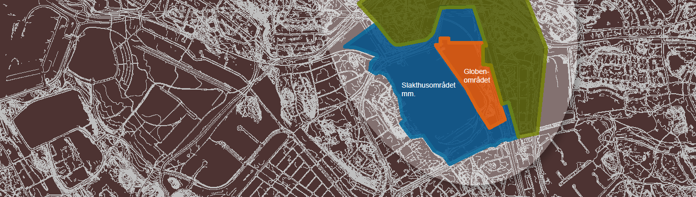 SID 3 (14) Med bakgrund av den långa planeringshorisonten samt olika planeringsförutsättningar har arbetet med Söderstaden organisatoriskt delats upp i fyra programområden; Globenområdet,