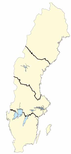 3 Skog och skogsmark Forest and Forest Land Figur 3.2 Några skogliga data per landsdel, 2006-2010. Produktiv skogsmark exkl. fridlyst produktiv skogsmark Selection of forest data by region, 2006-2010.