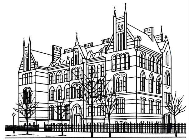 BYGGNADER OCH LOKALER Pauli gymnasium består av fyra huskroppar, A-, B-, C- och D-husen. Receptionen finns i C-husets bottenplan.