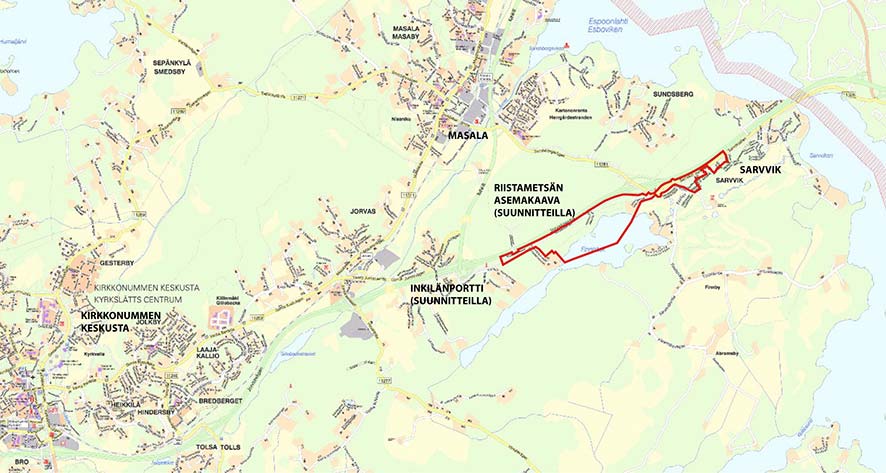 2. UTGÅNGSPUNKTER FÖR PLANERINGEN 2.1 Planens syfte Detaljplanen har som mål att i Finnträsk-sjöns östra strandlandskap skapa ett trivsamt bostadsområde med rekreationsområden.