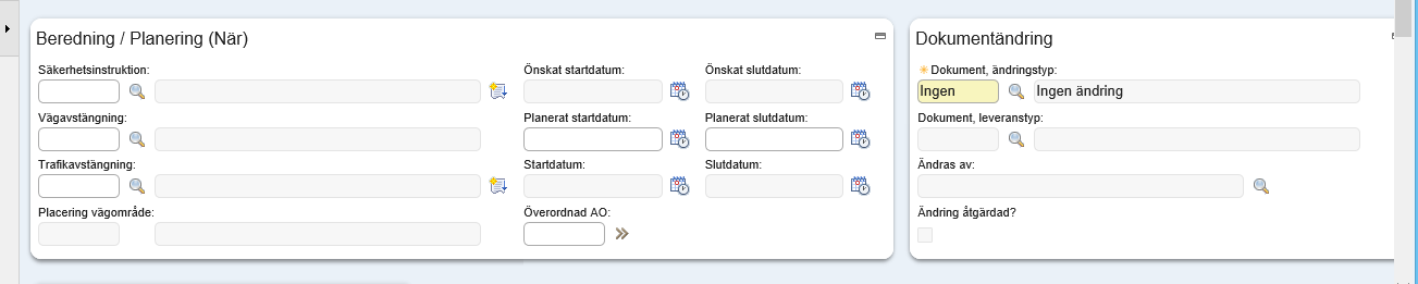 RUTINBESKRIVNING MAXIMO 16 (76) Rutinbeskrivning Beredning OB I applikationen Arbetsorderbevakning ska en arbetsorder beredas av entreprenören som har fått arbetsordern.