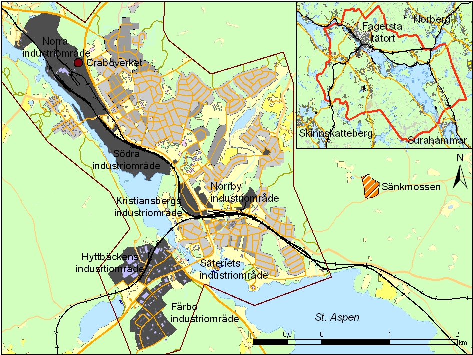 Del 1. Faktadel 1. Fagersta kommun Fagersta kommun har drygt 12 200 invånare (december 2006), varav cirka 11 000 i Fagersta tätort.
