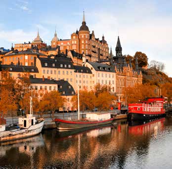 5 Arkitektur som verktyg Mariaberget, närheten till vattnet bidrar till Stockholms attraktivitet. Foto: istock bildbyrå T. h.