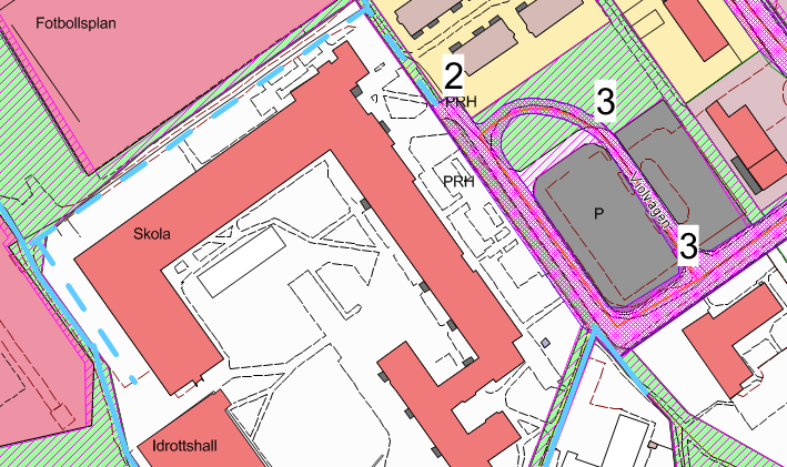 41 LTF om violvägen i Skogstorp Beslut Trafiknämnden beslutar 1 Avvisa ansökan om gång/cykelbana 2 Införa motorfordonstrafik förbjuden på den blåstreckade vägen med undantag för av drifts- och