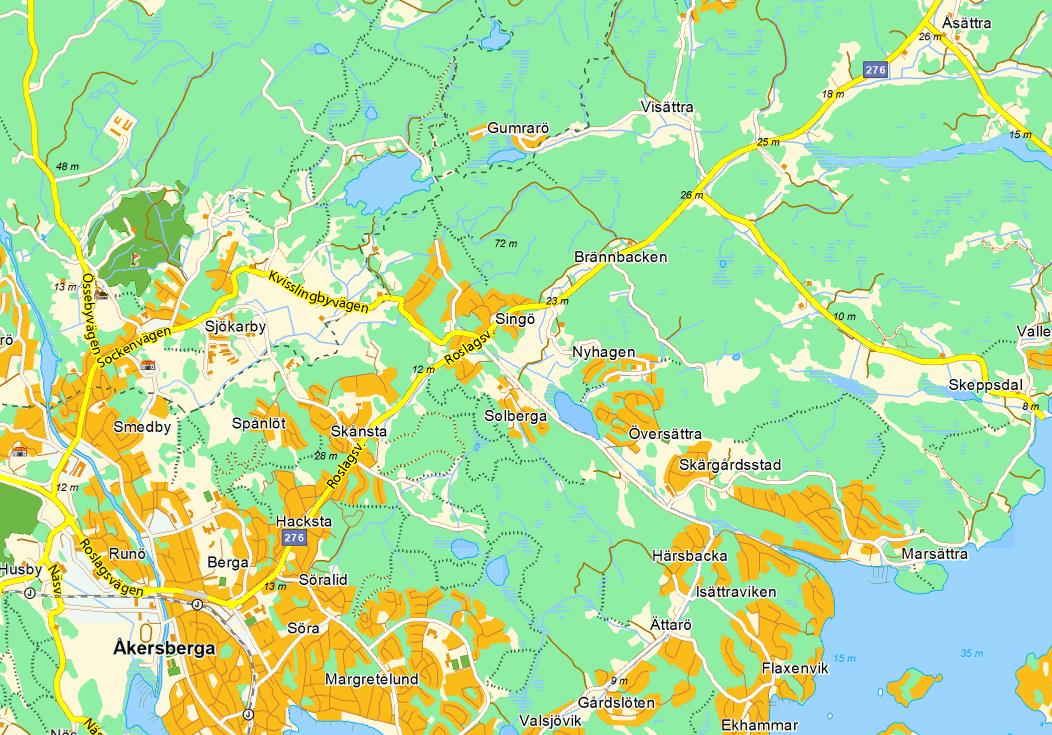 2015-11-13, sid 5(16) 2 Inledning Denna PM Trafik innebär en justering utifrån en önskad ökning av exploateringsgraden från tidigare angivet 0,2 till 0,4 i snitt för hela exploateringsområdet.