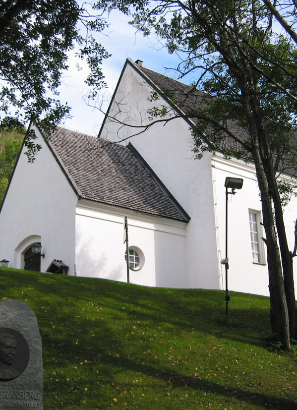 Funäsdalens kyrka Omläggning av spåntak och lagning av putsskador, 2005 Funäsdalens