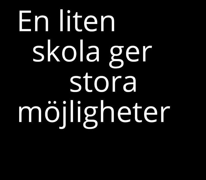 En liten skola ger stora möjligheter VILMA JOHANSSON, Stylistprogrammet årskurs 2. Jag valde att gå på Plusgymnasiet för att smink och styling är något jag brinner för.