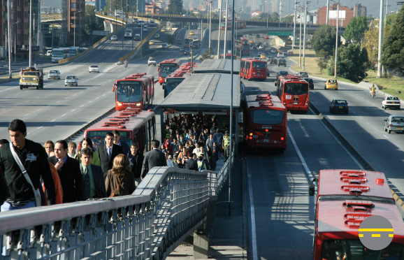 BRT Bus Rapid Transit Bussystem med hög