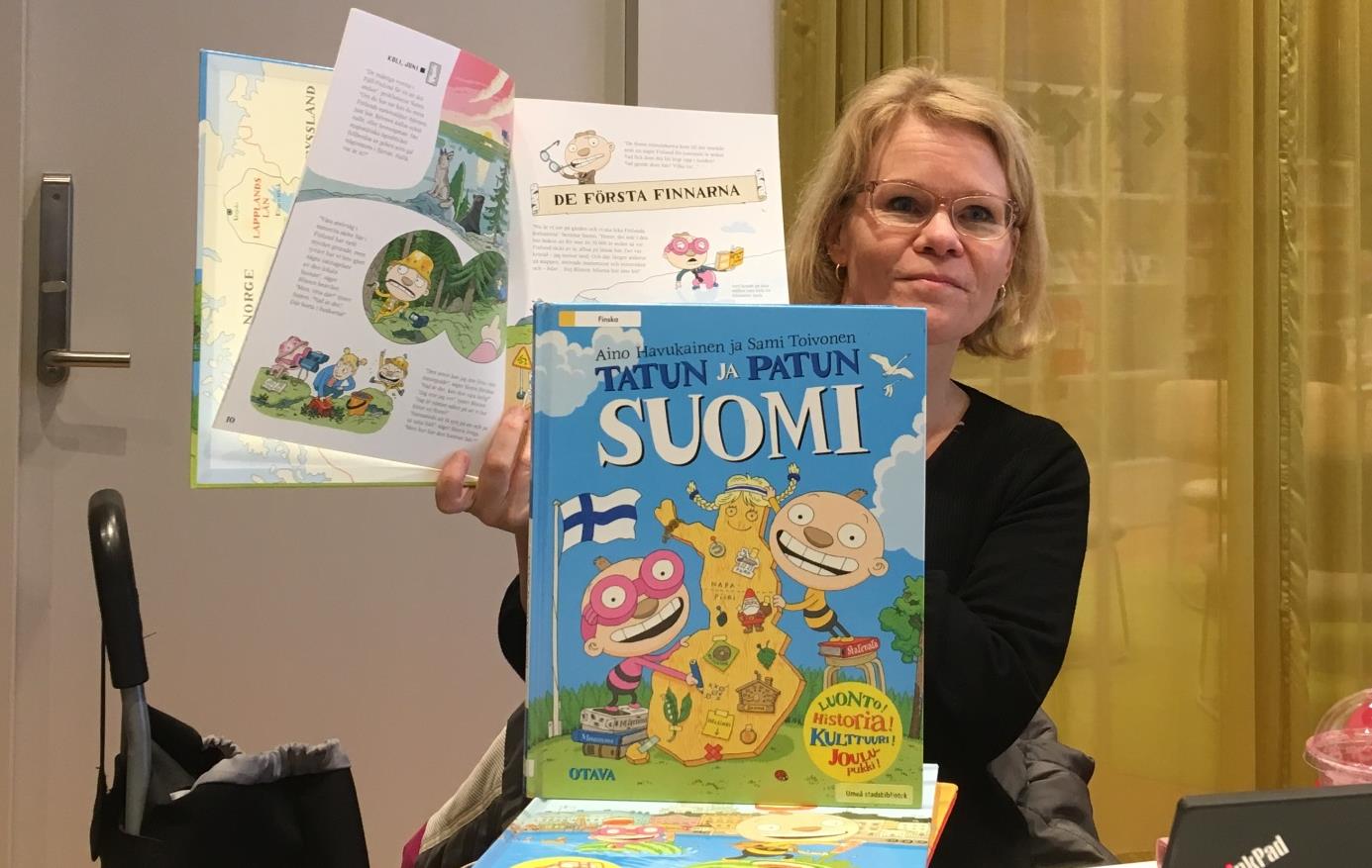 3 av 5 Skola Temaväskor för förskolan om nationella minoriteter Kompetenscentrum för flerspråkighet tar tillsammans med Biblioteken, Västerbottens museum, den finska samordnaren och