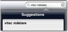 9. Nu installeras Vitec App för fastighetsmäklare. Under installationen är ikonen grå. 10. När installationen är klar kan du starta Vitec App genom att trycka på ikonen Vitec Mäklare.