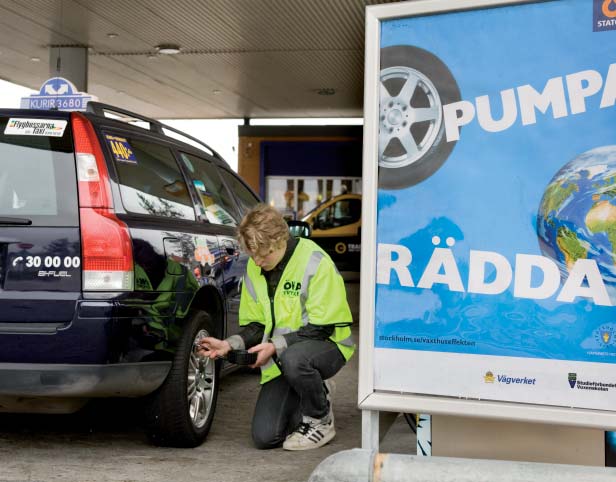 HANDLINGSPLAN MOT VÄXTHUSGASER B90 Däcktryckskampanj Slutrapport för