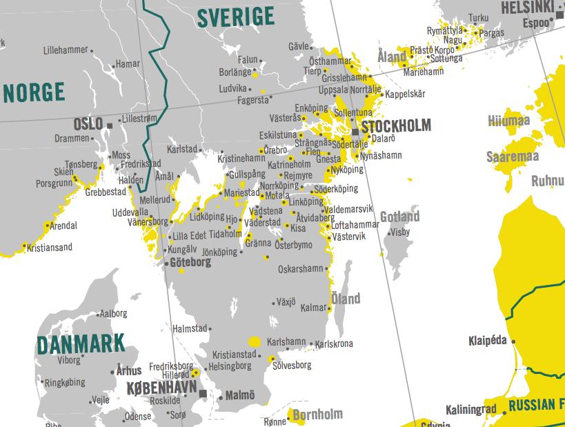 Fästingburna sjukdomar Fler fästingar som är aktiva under längre perioder och allt längre norrut.