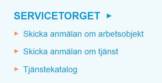 Skicka anmälan om arbetsobjekt och hitta en aktör som utför arbetet Du kan anmäla om skötsel- och avverkningsarbeten som ska utföras till utvalda aktörer så kontaktar de dig.