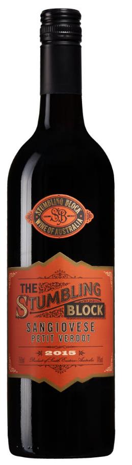8. The Stumbling Block, Sangiovese Petit Verdot, 2015 (Kvällens bästa röda enligt röstning!) Alkoholhalt 14 % Färg Mörk, blåröd färg.