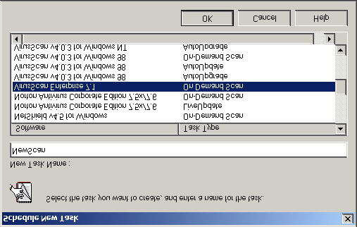 Skapa, konfigurera och schemalägga aktiviteter som sker på begäran Skapa en ny genomsökning som sker på begäran 1 I konsolträdet under epolicy Orchestrator högerklickar du på Directory (katalog)