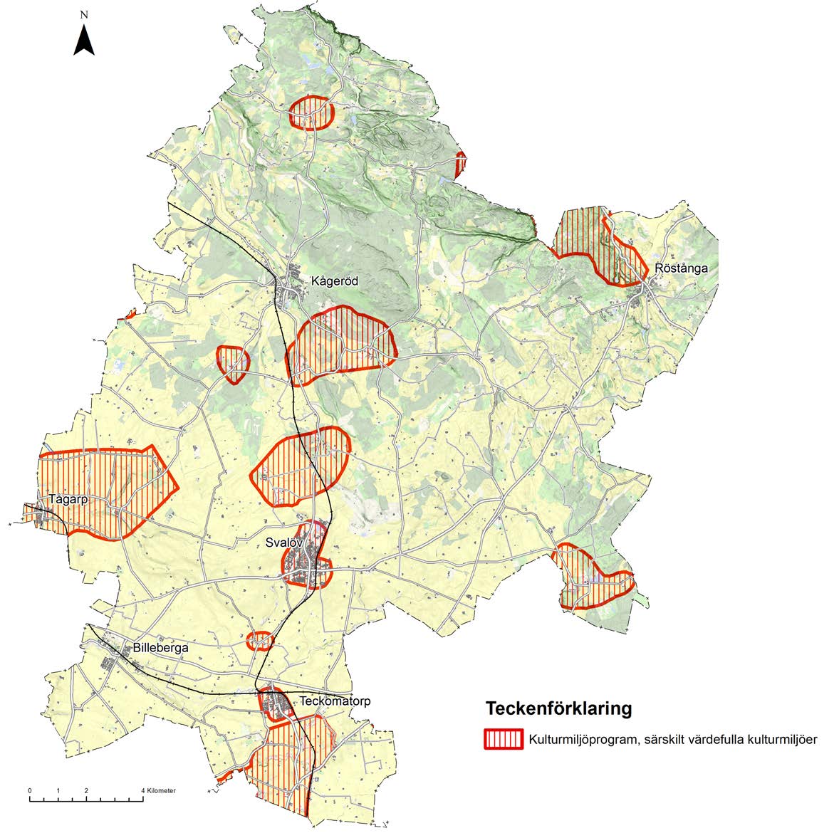 Kulturmiljö (Endast enstaka objekt i