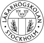 Lärarhögskolan i Stockholm KURSPLAN (Times 12, fet) 1(5) Biologi med didaktisk inriktning II, 20 poäng (Biology with an Educational Perspective, 20 Credits ) LÄRDOK-kod: BIU02N 1 BESLUT OCH