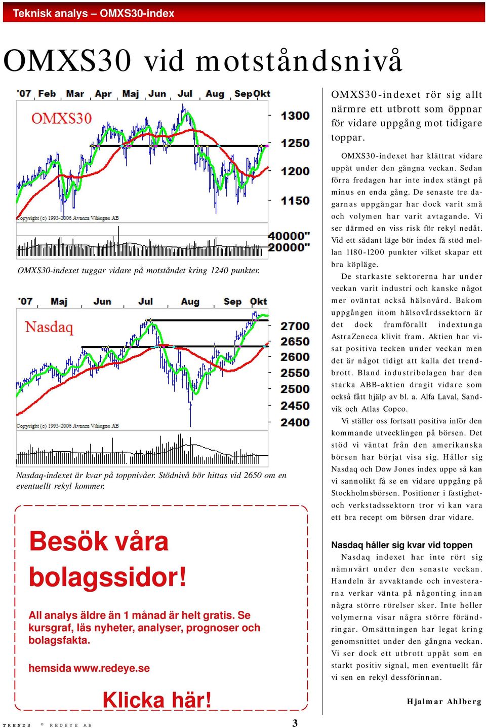 All analys äldre än 1 månad är helt gratis. Se kursgraf, läs nyheter, analyser, prognoser och bolagsfakta. hemsida www.redeye.se Klicka här!