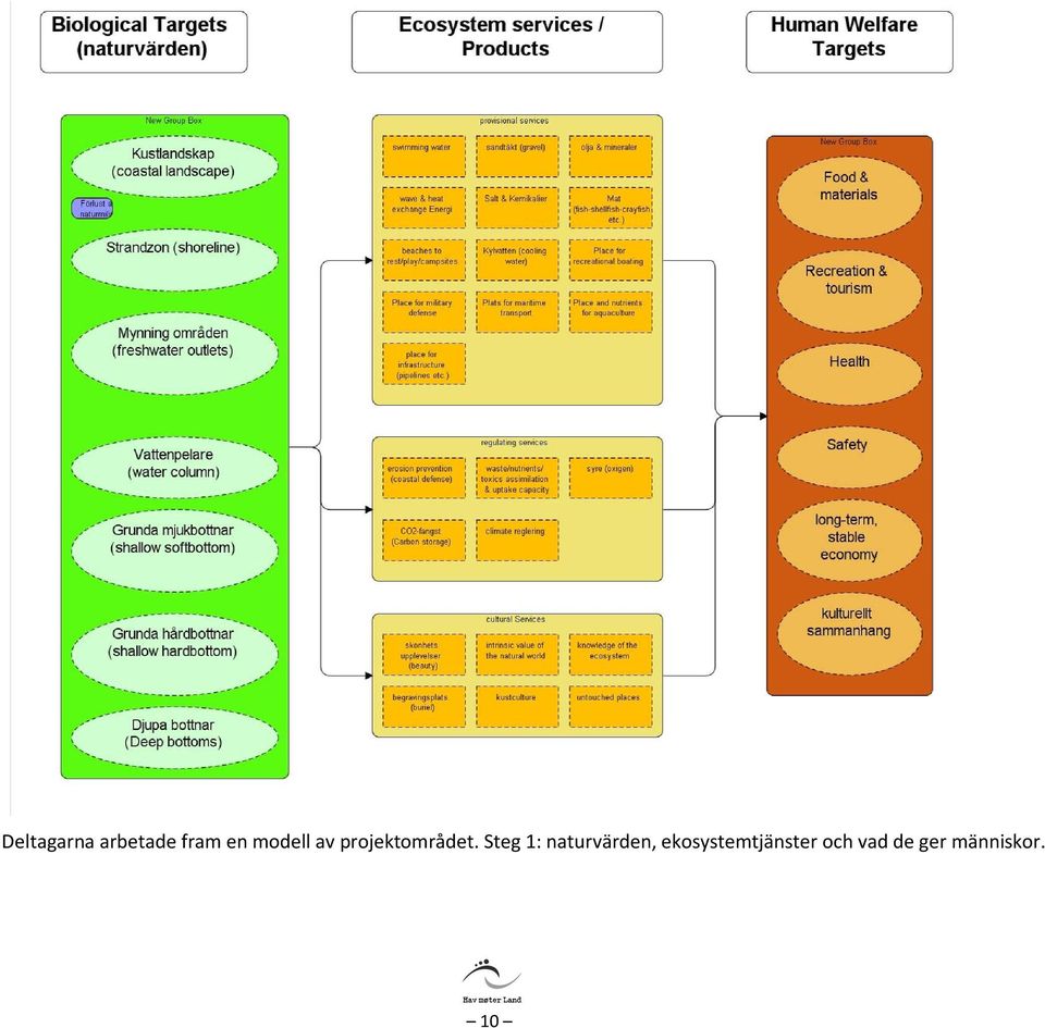 Steg 1: naturvärden,