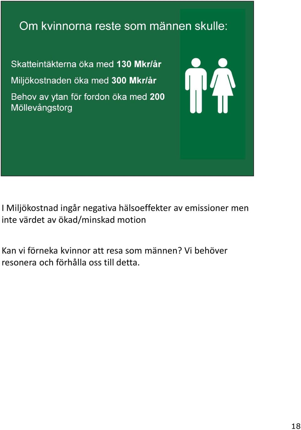 motion Kan vi förneka kvinnor att resa som