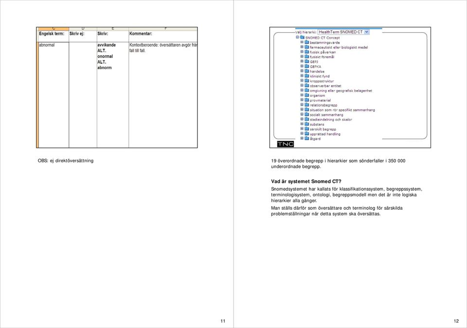 Snomedsystemet har kallats för klassifikationssystem, begreppssystem, terminologisystem, ontologi,