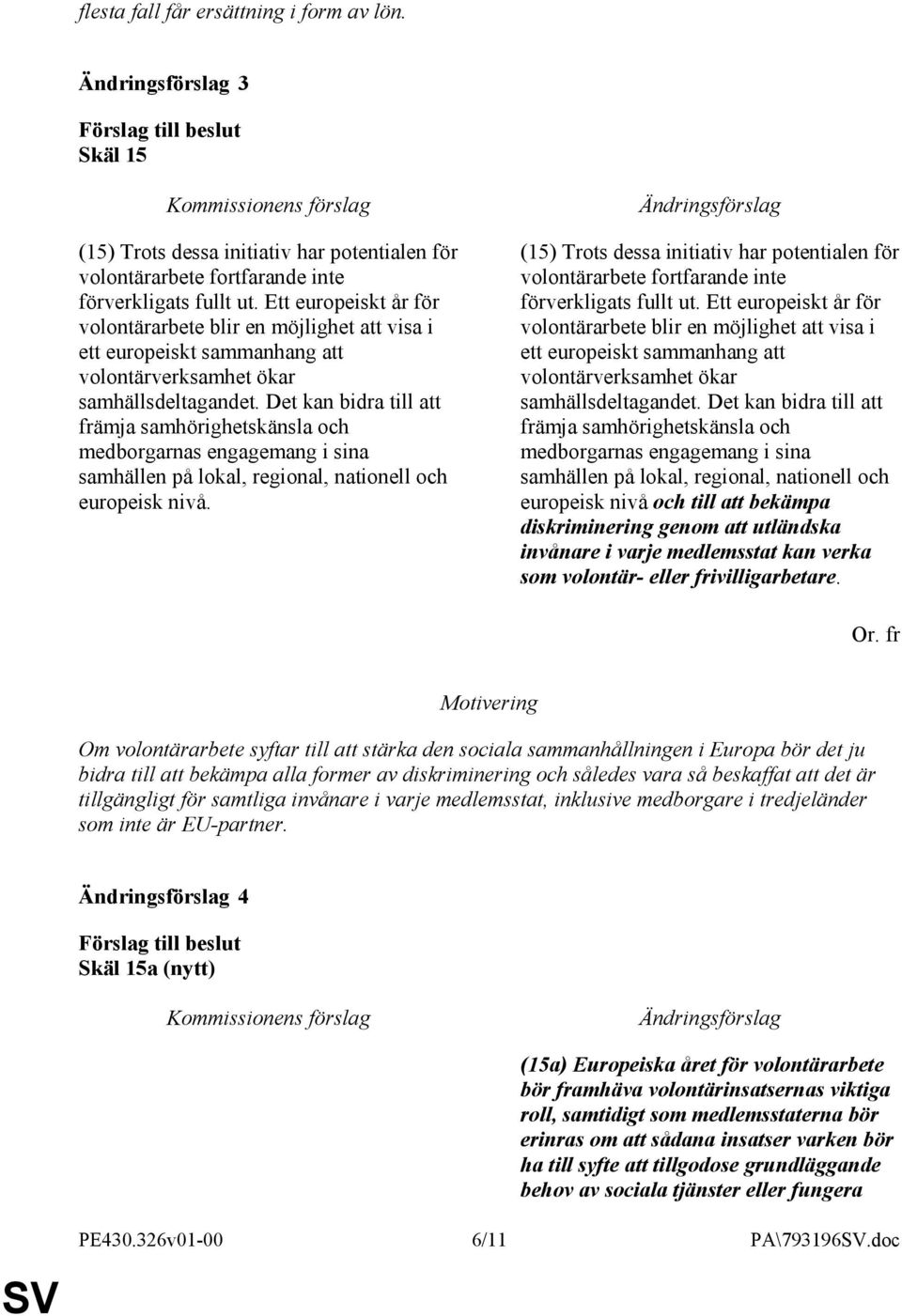 Det kan bidra till att främja samhörighetskänsla och medborgarnas engagemang i sina samhällen på lokal, regional, nationell och europeisk nivå.