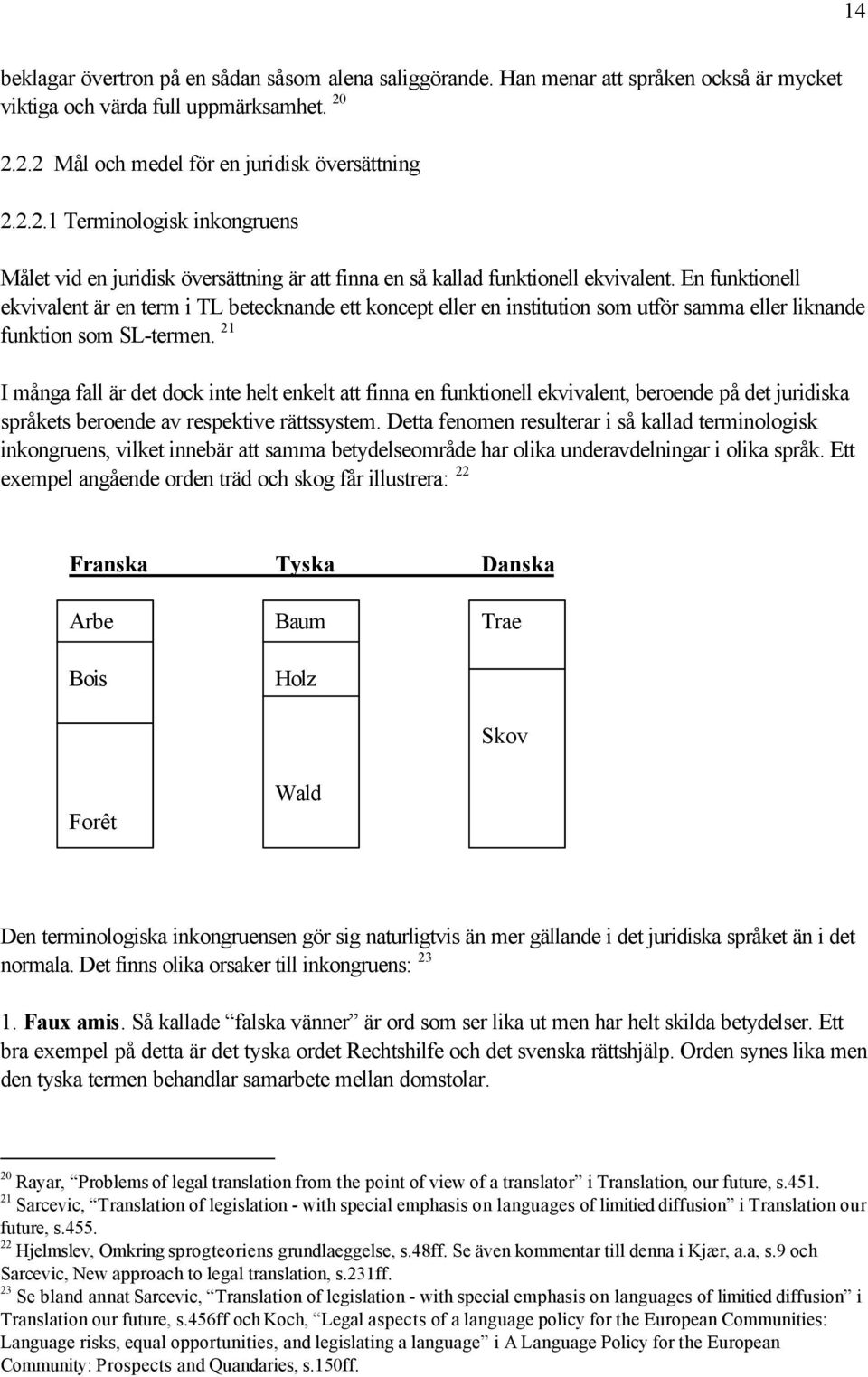 En funktionell ekvivalent är en term i TL betecknande ett koncept eller en institution som utför samma eller liknande funktion som SL-termen.