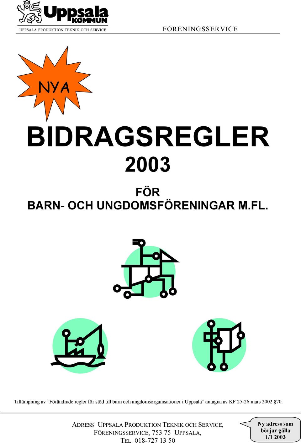 Uppsala antagna av KF 25-26 mars 2002 70.