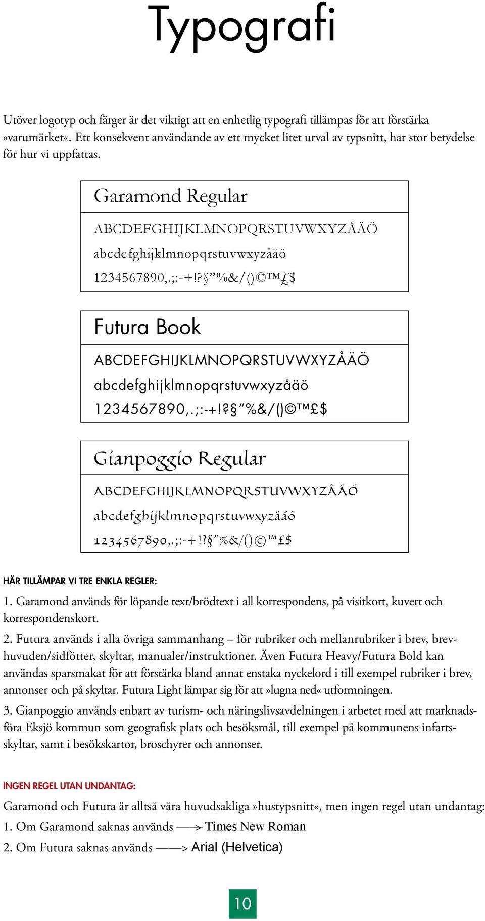 ? %&/() $ Futura Book ABCDEFGHIJKLMNOPQRSTUVWXYZÅÄÖ abcdefghijklmnopqrstuvwxyzåäö 1234567890,.;:-+!? %&/() $ Gianpoggio Regular ABCDEFGHIJKLMNOPQRSTUVWXYZÅÄÖ abcdefghijklmnopqrstuvwxyzåäö 1234567890,.