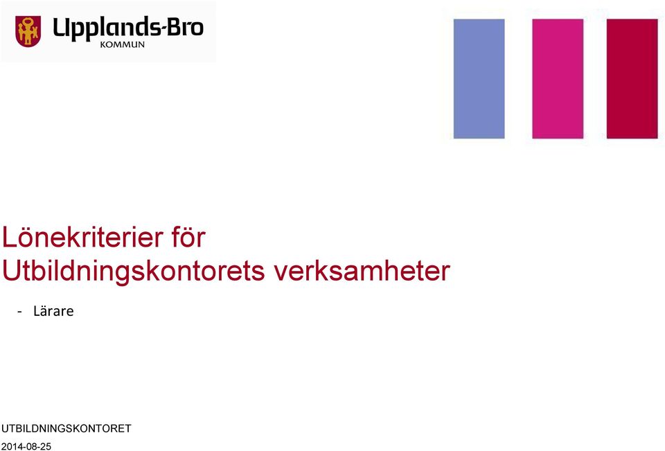 verksamheter - Lärare