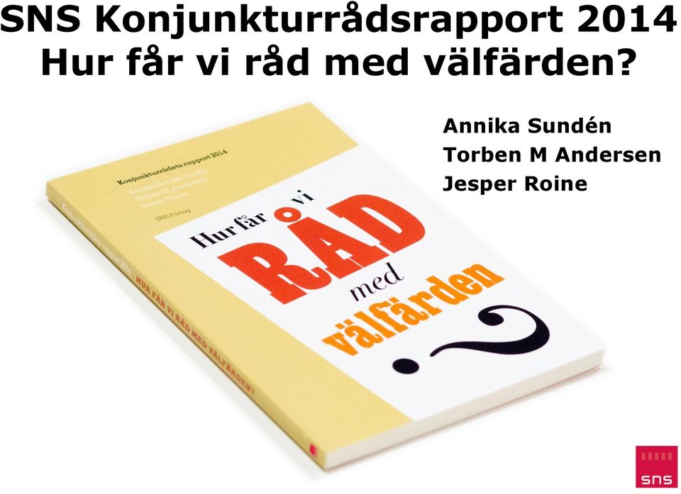välfärden?